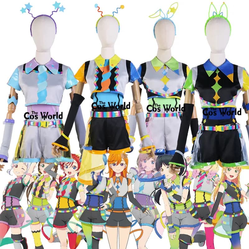 Love Live Superstar Liella Vitamin SUMMER Shibuya Kanon Tang Keke Hazuki Ren Heanna Sumire Anime Customize Cosplay Costumes