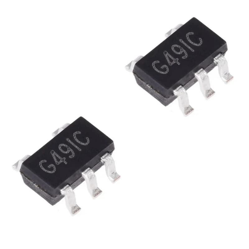New 2X 1.8V Patch SOT23-5 Pin Tube G49 G49IC HJ Voltage Domain Chip For IC S9 L3+ Hashboard Voltage Regulator Chip