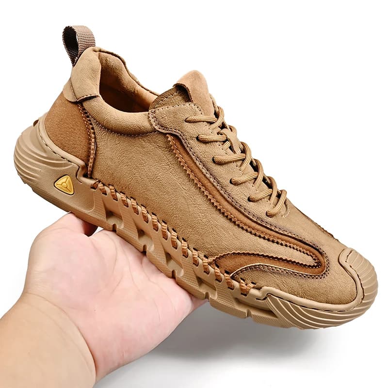 Men's Breathable Lightweight Comfortable Work Shoes Non Slip Sneakers for Outdoor  Walking