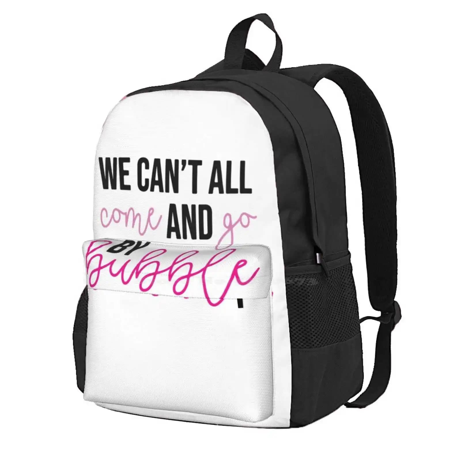 We Can'T All Come And Go By Bubble (Color) - Wicked Hot Sale Schoolbag Backpack Fashion Bags Wicked The Musical Wicked Musical