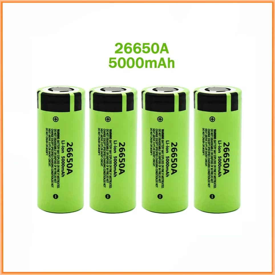 Customized 3.7V 3000mAh 5000mAh Strong Power Charging Battery NC26650A Rechargeable Lithium Battery Universal