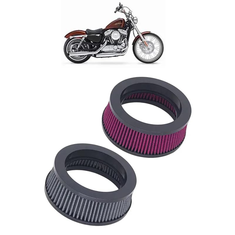 Motorcycle Air Cleaner Filter Inner Element For RSD Air Cleaner For Harley Sportster Dyna Softail Fat Boy Touring Road King