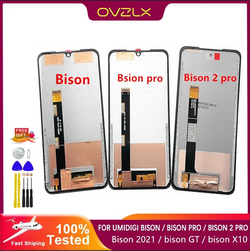 New Original Touch Screen LCD Display For Umidigi Bison Umidigi Bison Pro Umidigi Bison GT Umidigi BISON 2 Pro Bison 2021 Phone