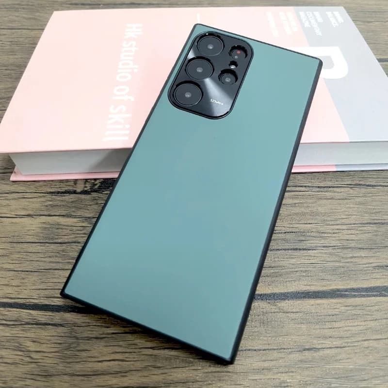 Luxury Matte Leather Case For Samsung Galaxy S24 S23 S22 Ultra Plus A55 A53 A52 A54 5g S 24 23 A 55 Camera Full Protective Cover