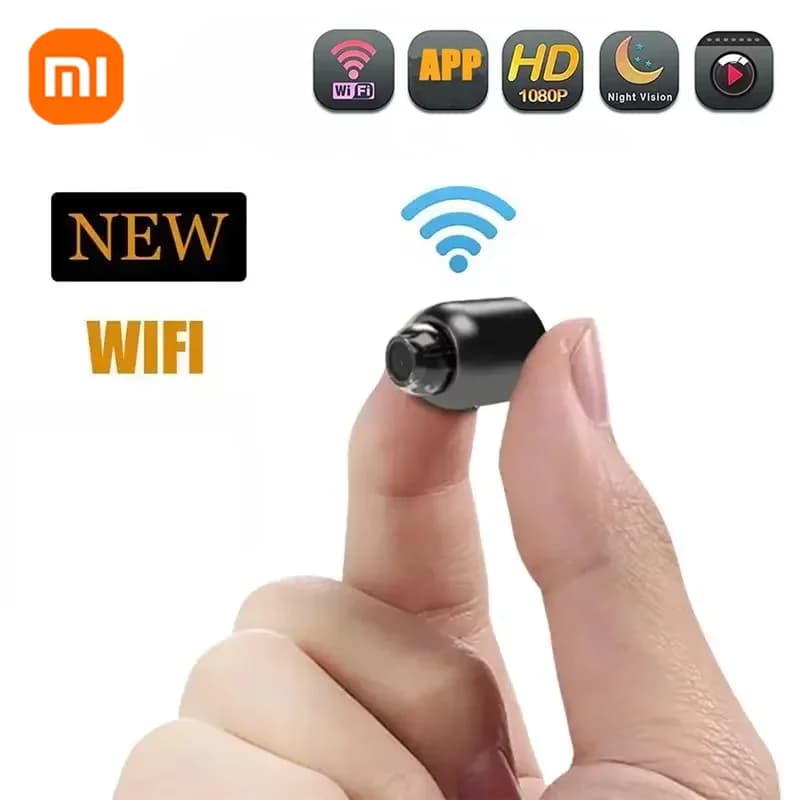 Xiaomi Mini 4K HD Camera WiFi Wireless Night Vision Motion Detection Video Camera Home Security Camcorder Audio Video Recorder