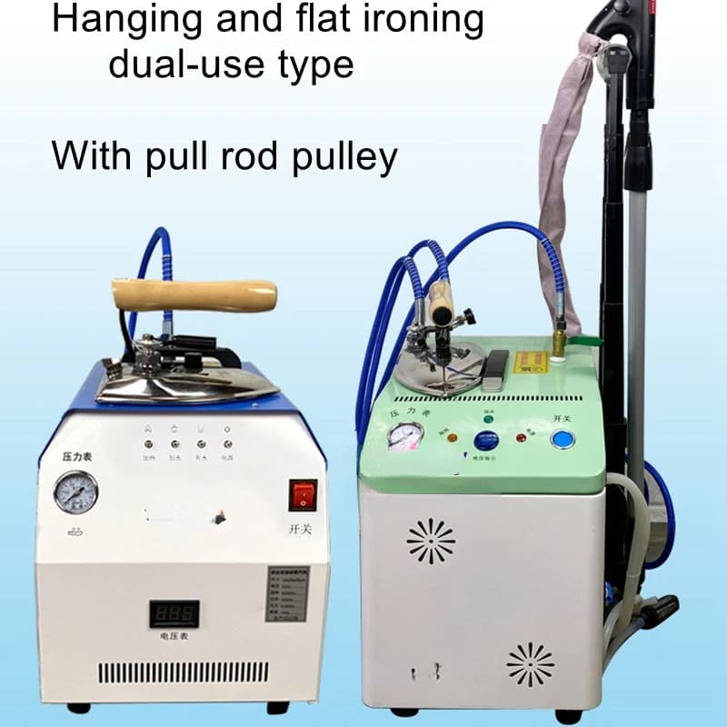 High-power trolley type with water tank automatic energy-saving boiler steam hanging ironing curtain iron