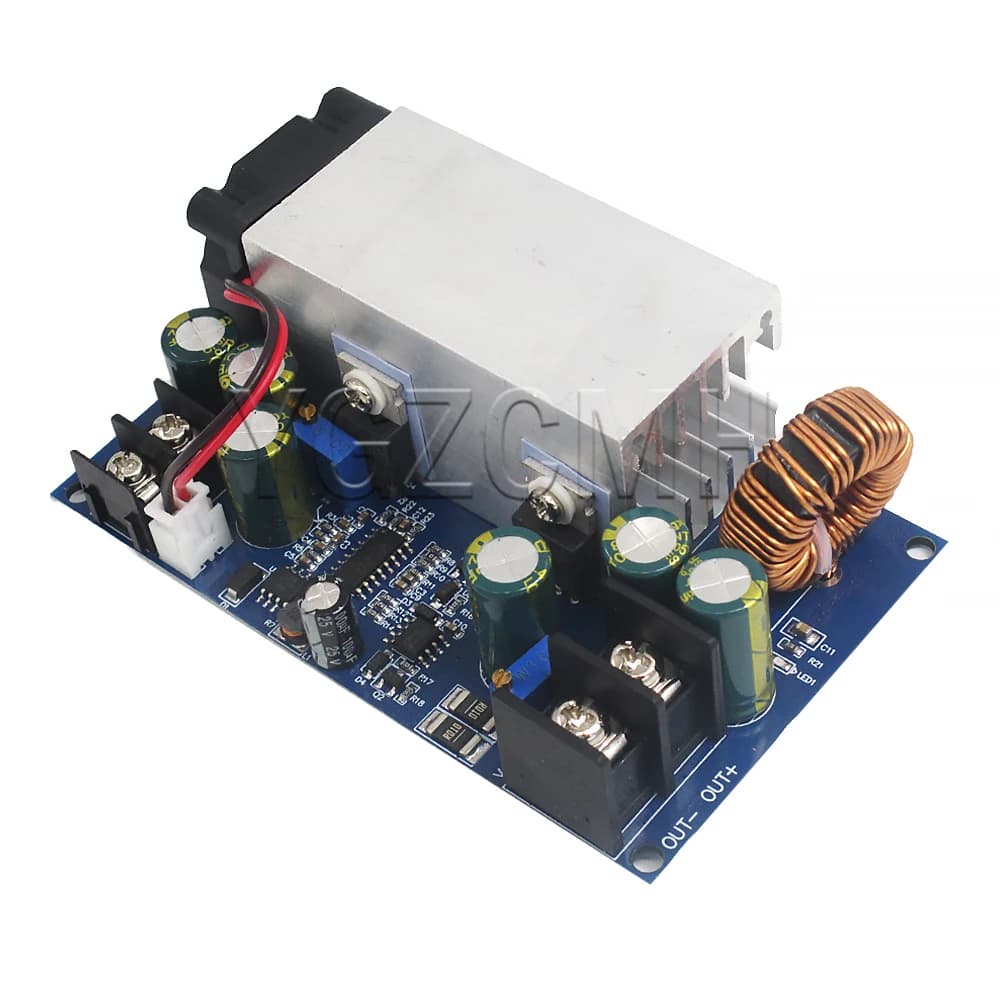 DC25A 600W Buck Constant Current Power Module DC12-75V DC Buck Converter Adjustable Regulator LED Driver