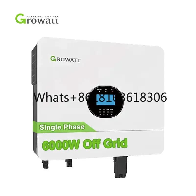 Growatt SPF 6000ES Plus Pure Sine Wave 500Vdc solar power inverer Single Phase Off Grid 6kw  inverter with mppt