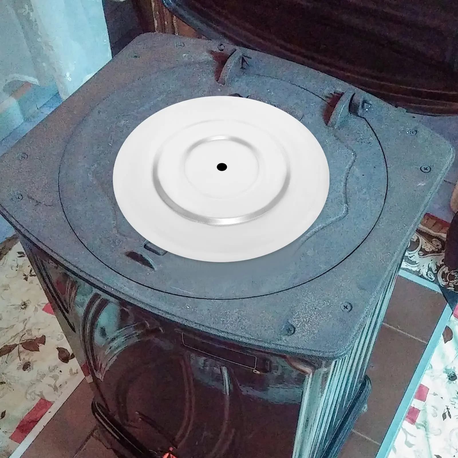 Firewood Stove Accessory Cast Iron Stove Lid Round Wood Burning Stove  Stove Lid Top Cover Woodstove Accessory Metal Lid Supply