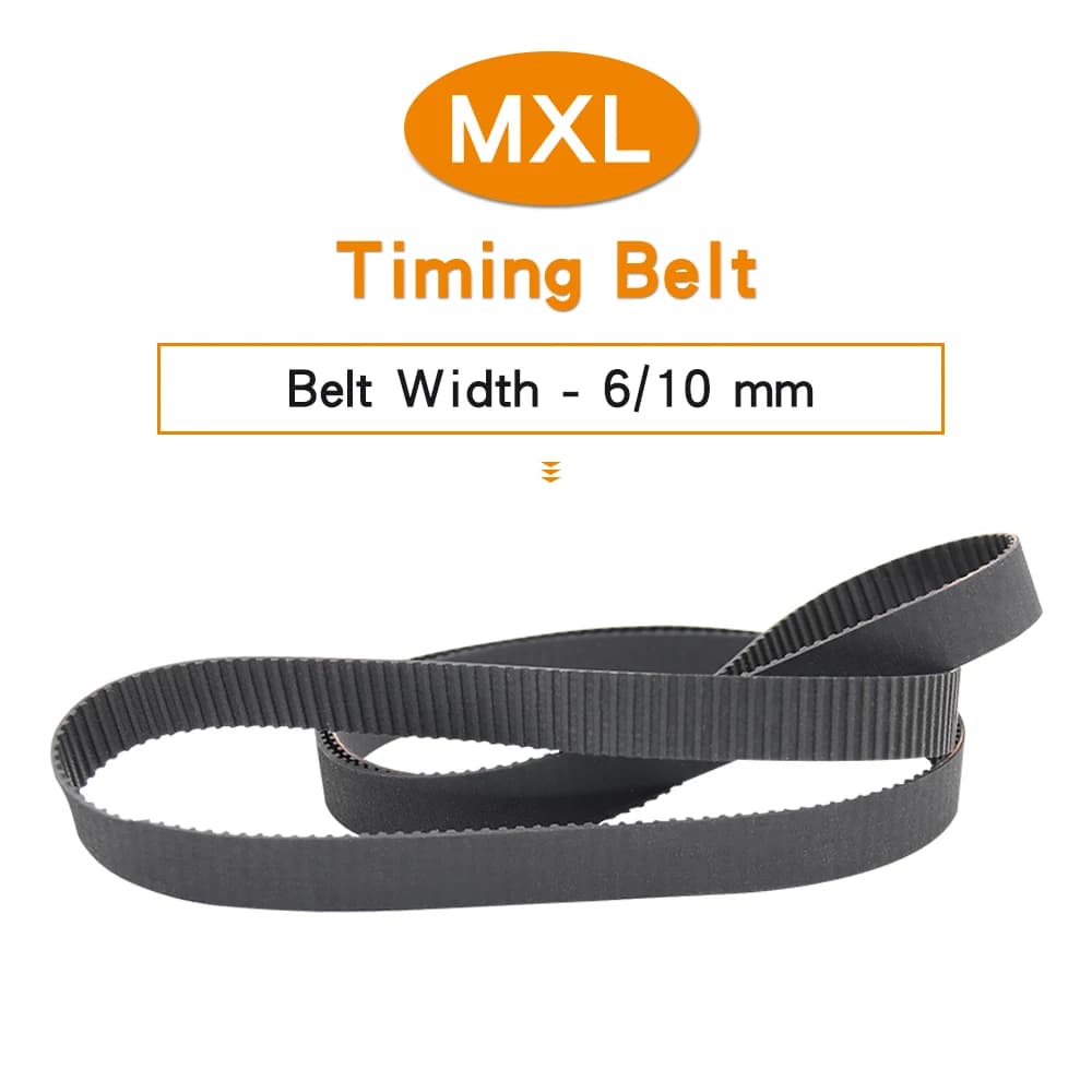 1 PCS Rubber Transmission Belt 248MXL/250MXL/252MXL/254MXL/256MXL/258MXL/259MXL/261MXL/262MXL/265.6MXL/266.4MXL For 3D Printers