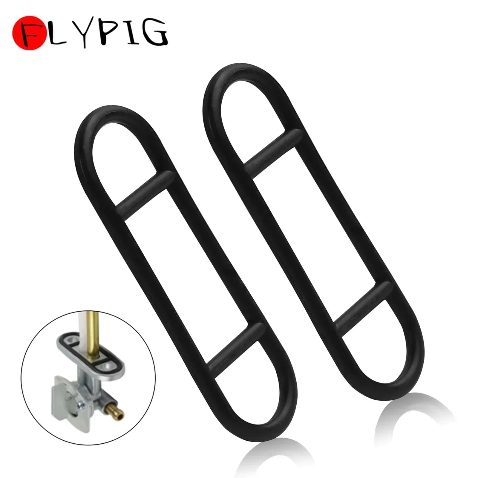 Motorcycle Fuel Tank Petcock Tap Mount Gasket for Yamaha YFS200 Honda XR50 600 Suzuki ltz Quadrunner Kawasaki Bayou VN1500 kvf