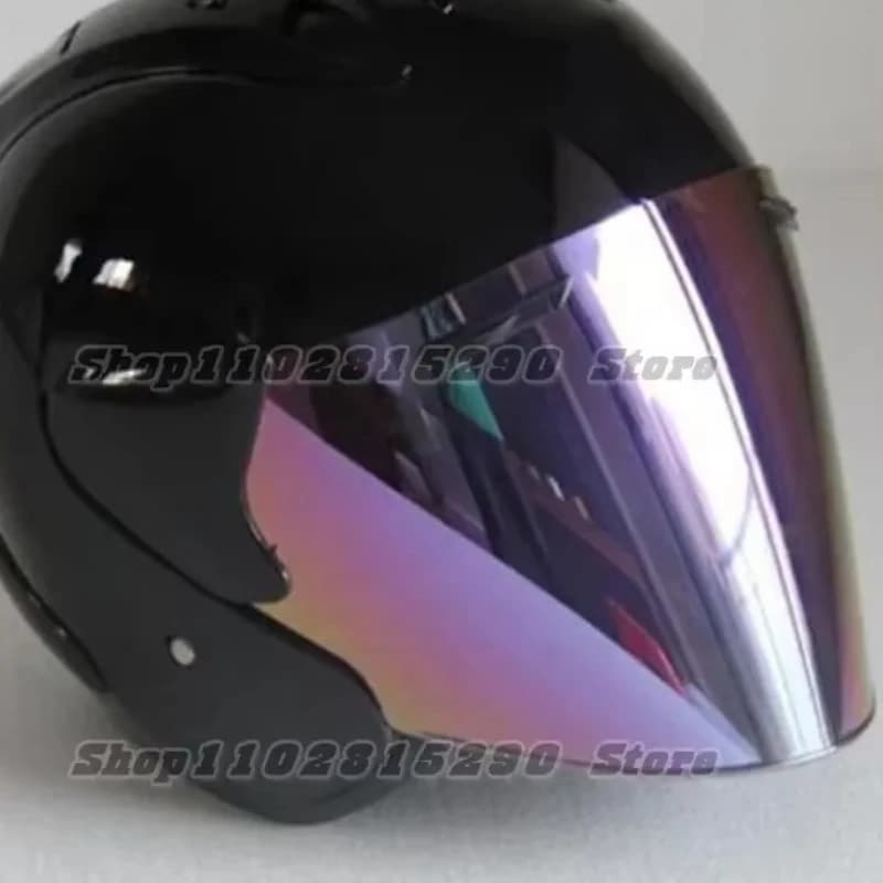 Ram3 Bright Black Half Helmet Men and Women Motorcycle Off-Road Summer Helmet Downhill Racing Mountain Cross Casco Capacete