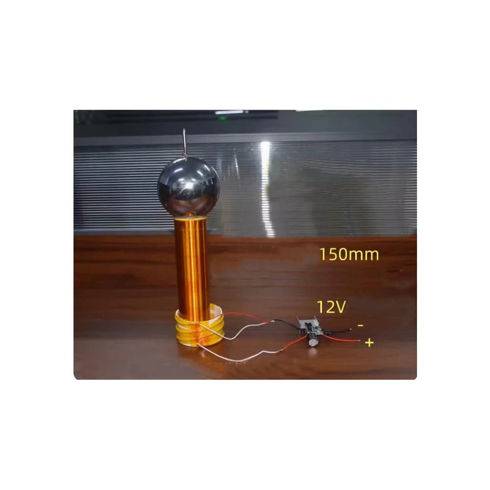 Taidacent 12V Candle Tesla Coil Tower Boost Module DIY Musical Tesla Coil Ignition Lighter Spark Plug Coils Discharge Module