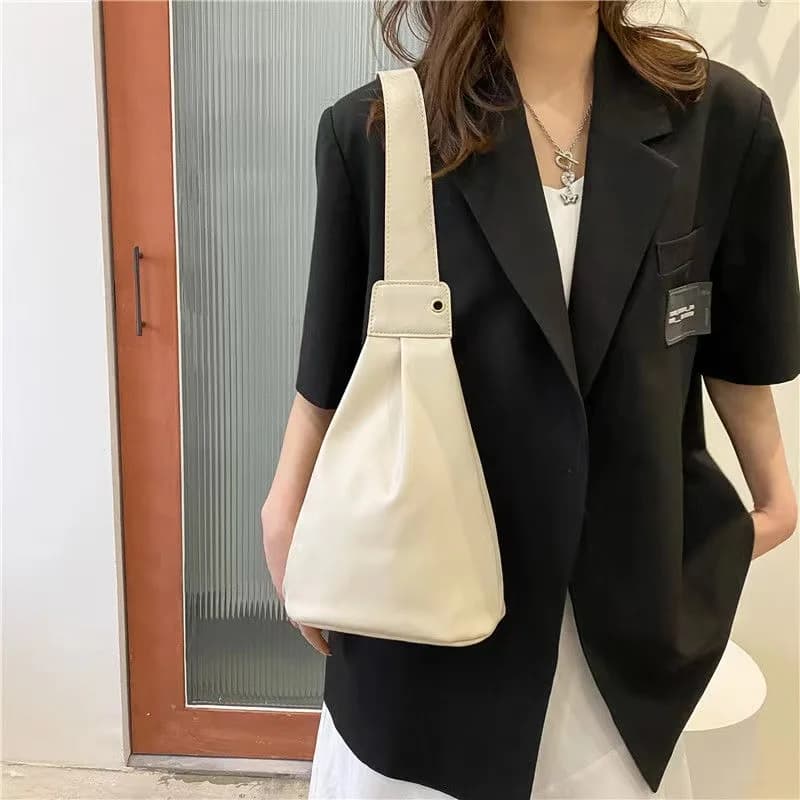 Monochrome Waist Packs for Women, Shoulder Bags, Messenger Chest Crossbody, All-match Bucket Bag, High Quality Pouch New Fashion