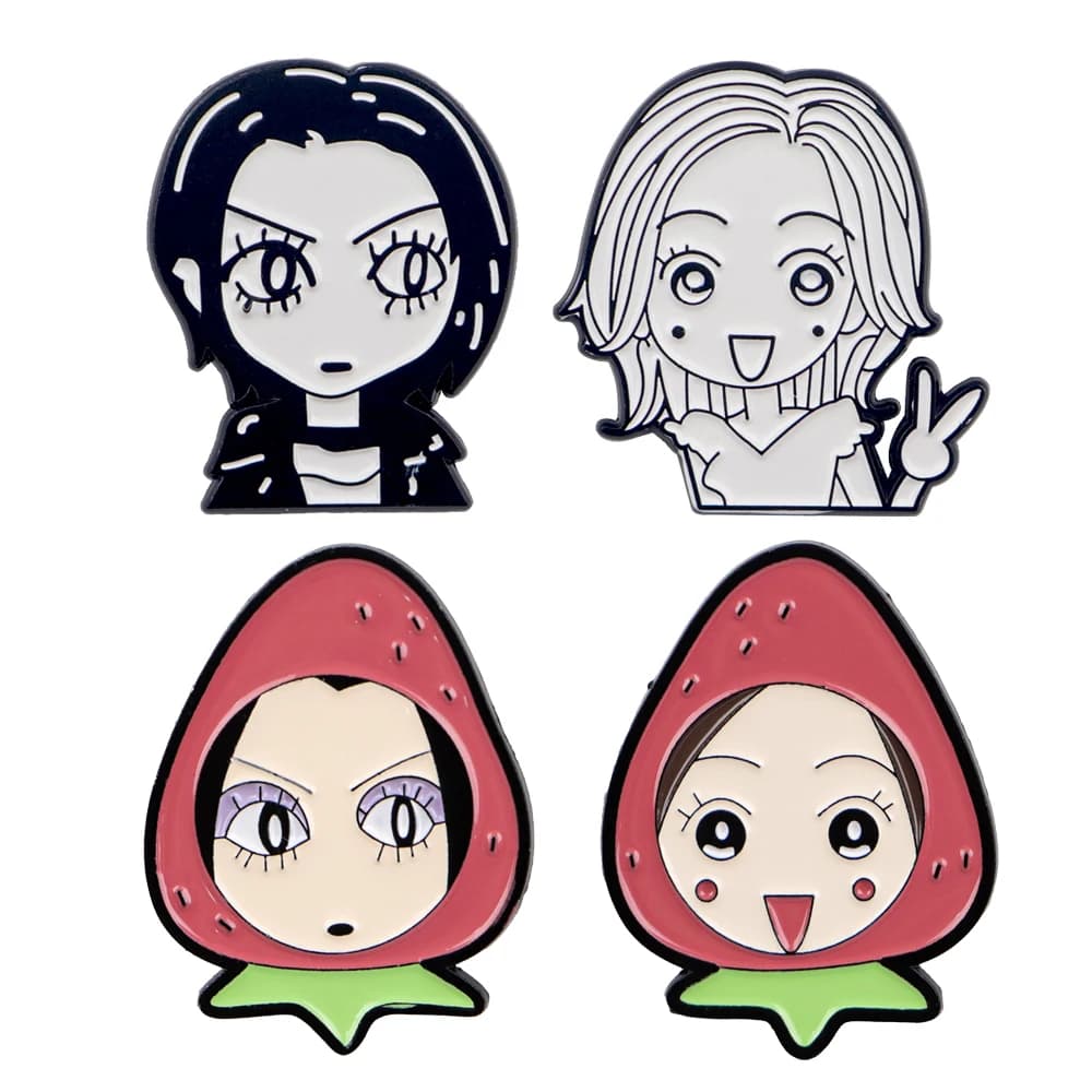 Classic Japanese Anime Girls Oosaki Nana Lapel Pins for Backpack Enamel Pin Women's Brooch Badges for Clothes Jewelry Accessorie