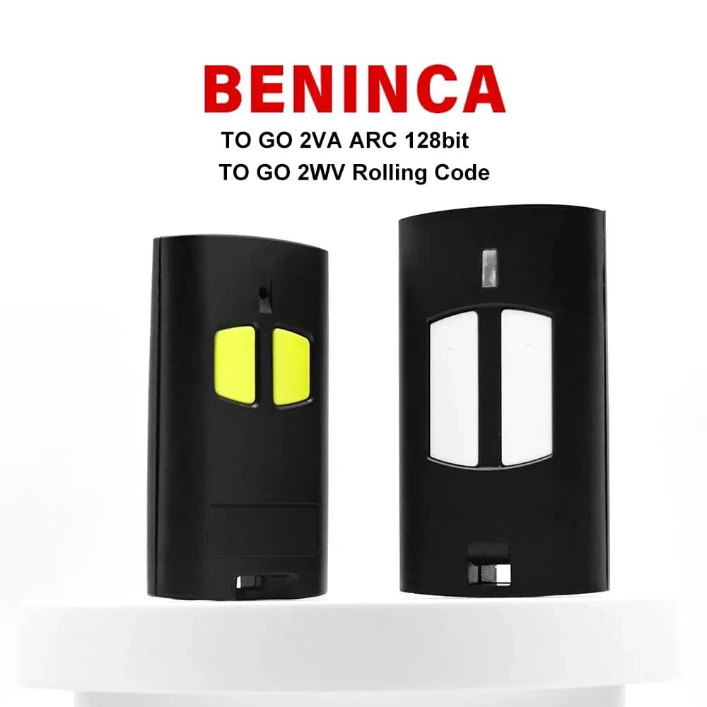 TO.GO 2VA 2WV Garage Door Remote 100% Compatible with BENINCA TO.GO 2VA 4VA 2WV 4WV CUPIDO-2 -4 433MHz Handheld Transmitter