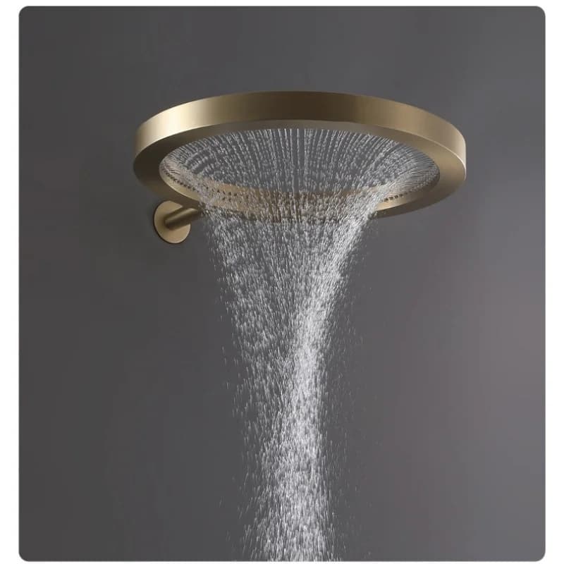 Upgrade High Pressure Shower Head Bathroom Accessories Chuveiro Rainfall Spa Water Saving Spray Massage Home Supplies Customized