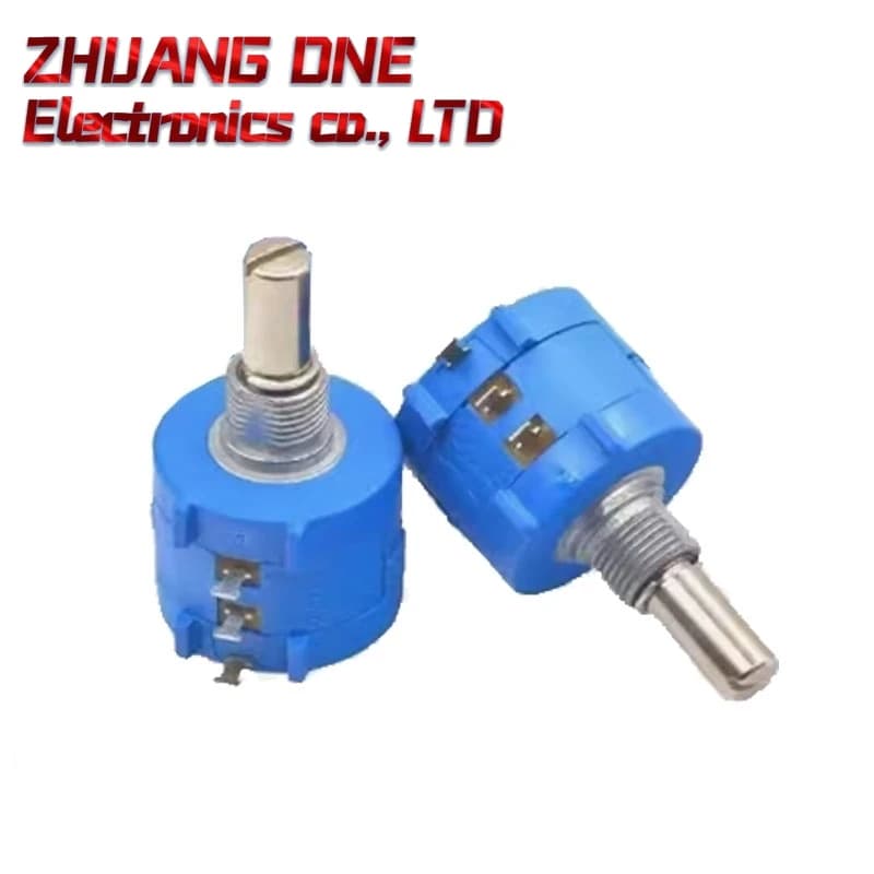 1PCS 3590S Multiturn Potentiometer 500 1K 2K 5K 10K 20K 50K 100K ohm Potentiometer Adjustable Resistor 3590 102 202 502 103