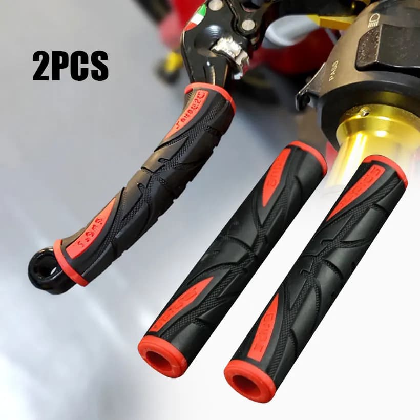 2PC Motorcycle Brake Soft Anti-Slip Durable Brake Handle Silicone Sleeve Motorcycle Handlebar Accessories Brake Handle Cover