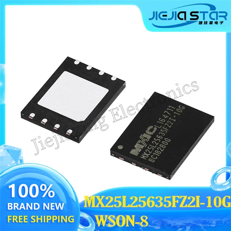 MXIC MX25L25635FZ2I-10G WSON8 256M FLASH Memory Chip Computer IC 100% brand new Electronics