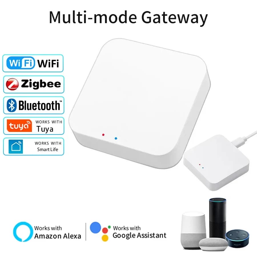 Zigbee Bluetooth Gateway Hub Tuya Smart Life Wireless Multi-Mode Remote Control Bridge Support Alexa Google Assistant Yandex