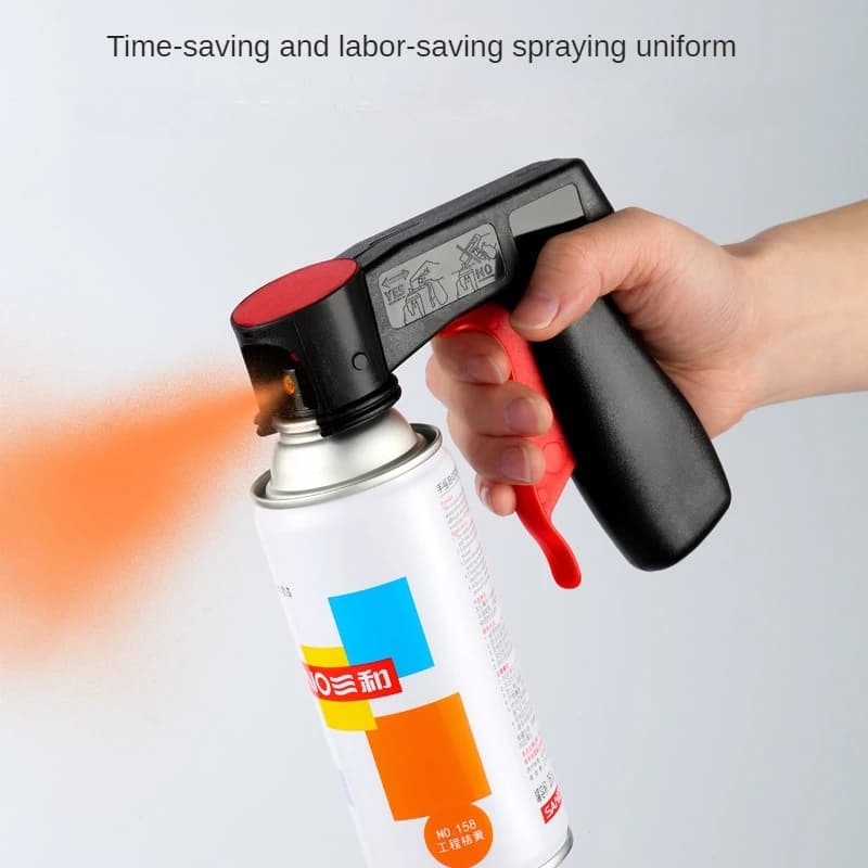 Plastic Portable Spray Paint Handle, Universal Reusable Car Color Changing Film Pasting Self Spraying Hand Spray Gun