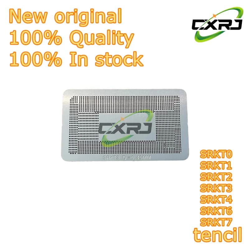 Direct heating 90*90 I9-11900H SRKT7 I7-11850H SRKT4 I7-11800H SRKT3 I5-11500H SRKT2 I5-11400H SRKT1 I5-11260H SRKT0 stencil