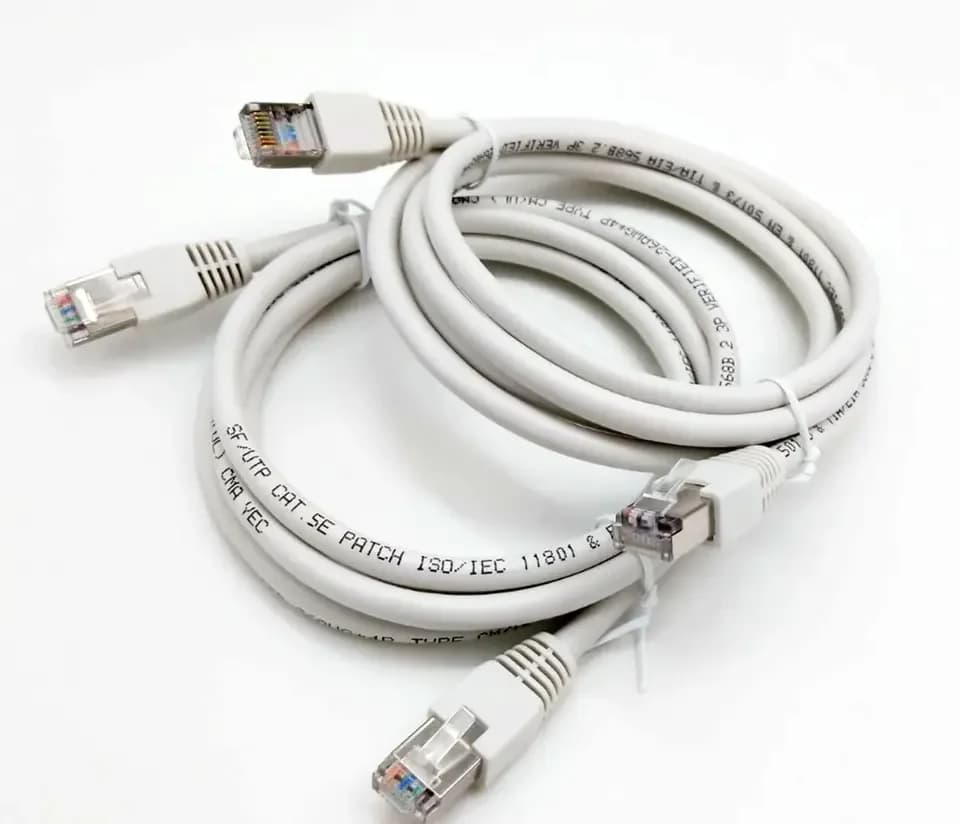 Ethernet Cable Cat 6 Flat Long High Speed Network Cable Rj45 Connectors 15M 25M 30M 50M UTP Cat 6 Splitter for Laptop Router