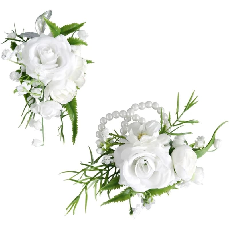 6pcs Flowers Arrangements Anniversary Celebration Flowers Country Styles