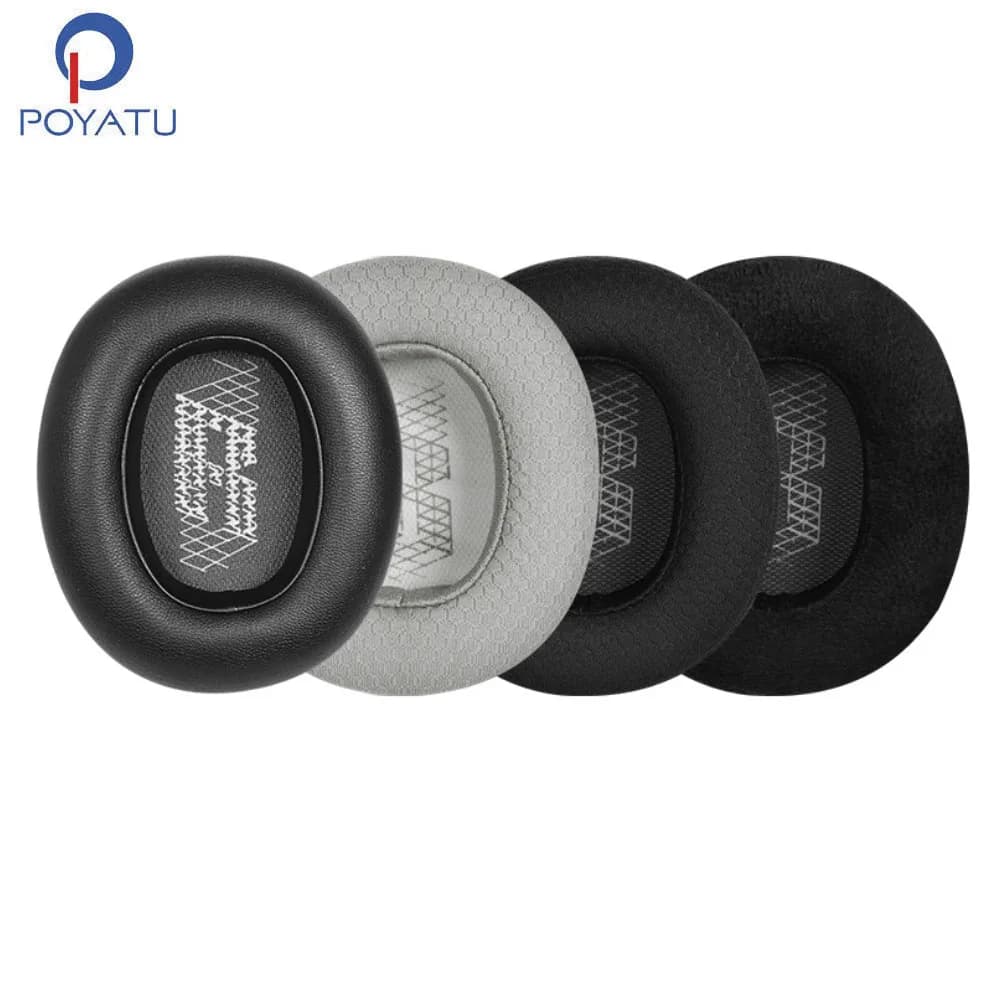 POYATU Ear Pads For JBL Live 650BTNC 660 E65BTNC Duet NC Ear Pads Headphone Earpad Replacement Cushions Cover Earmuff Repair