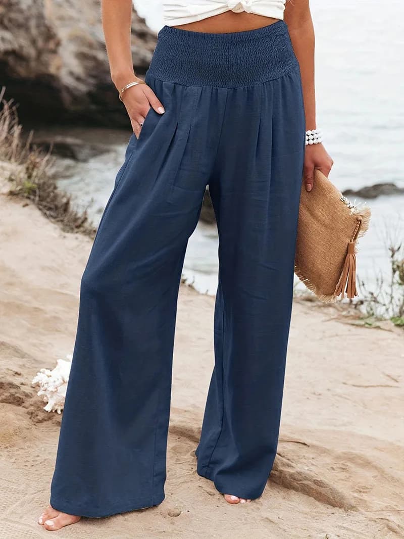 New Spring Women's Casual Pants, Casual Style, Comfortable Mid Waist Long Pants for Women