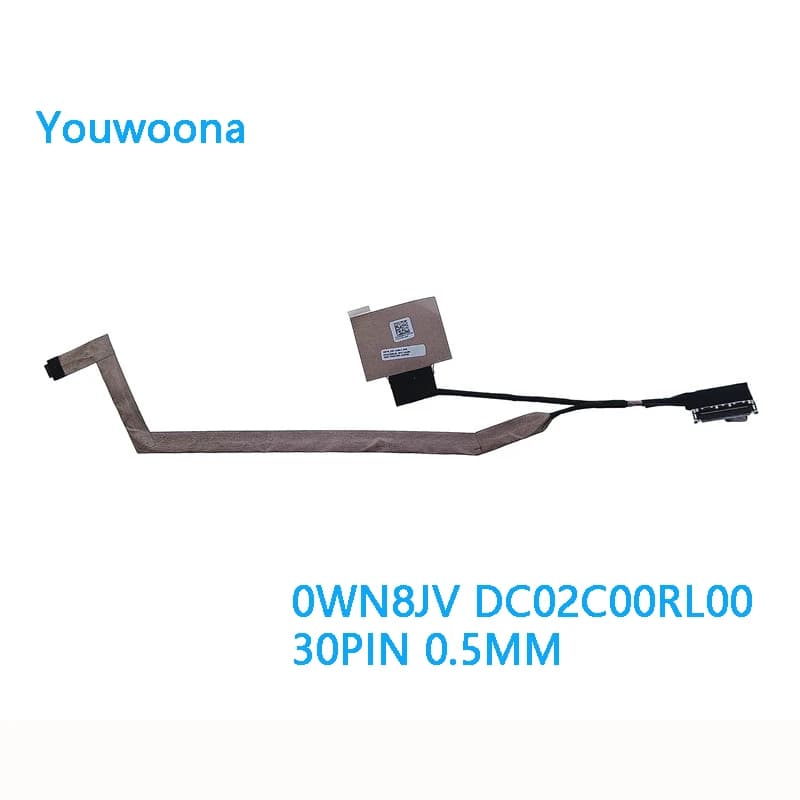 NEW ORIGINAL Laptop LCD Cable For Dell Latitude 14 5420 E5420 30PIN RGB GDF40 0WN8JV WN8JV DC02C00RL00