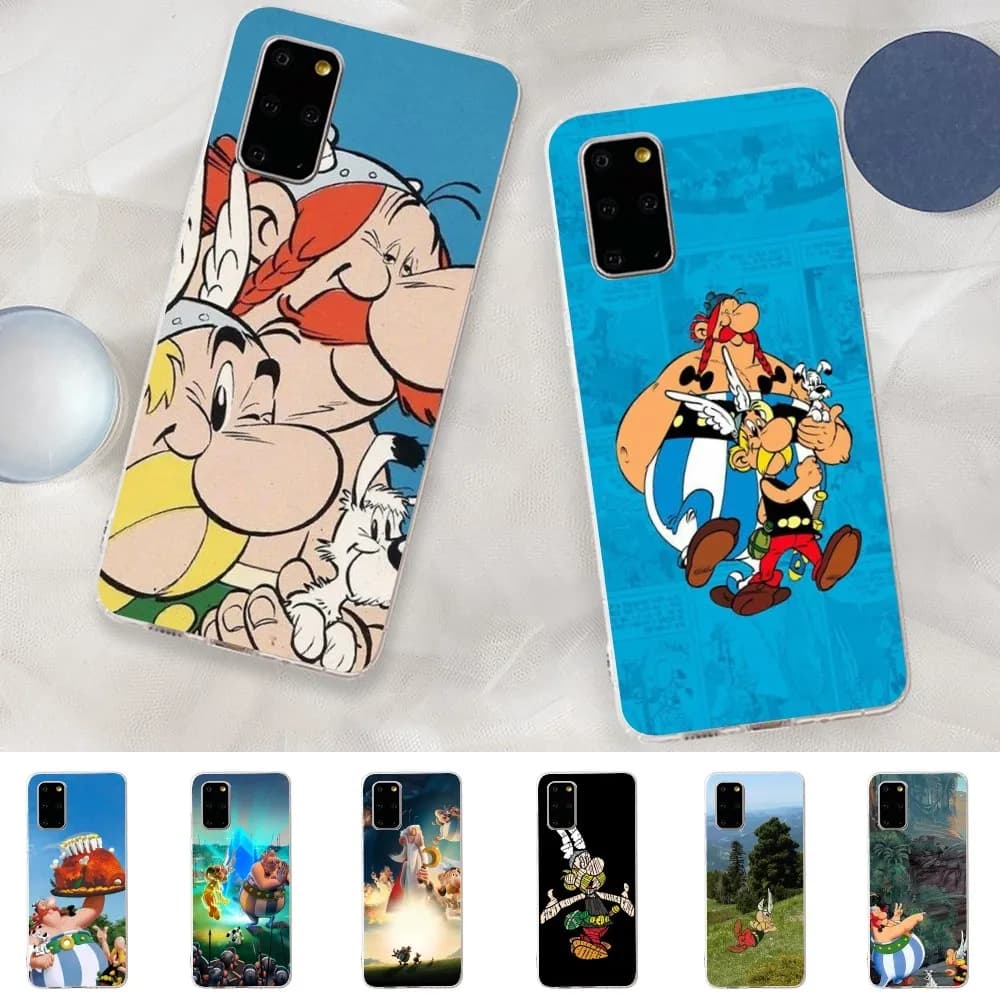 Asterix O-Obelix Phone Case for Samsung S21 A10 for Redmi Note 7 9 for Huawei P30Pro Honor 8X 10i Cover