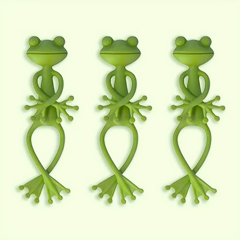 The frog shaped plant shelf can provide support for the plant growth process and make the plant grow more vigorously plant stand