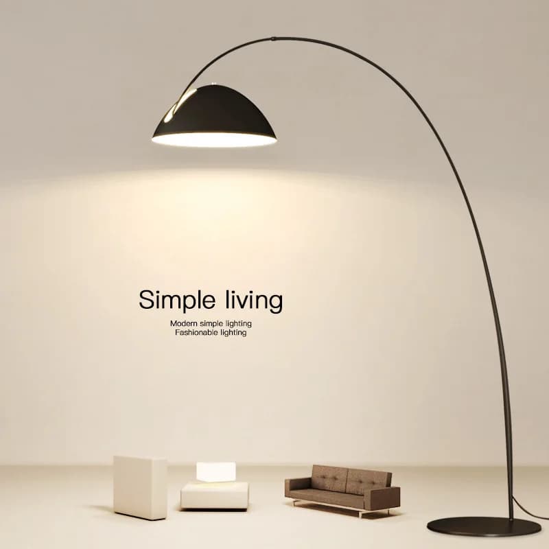 Nordic Fishing Rod Floor Lamp Modern Art Living Room Bedroom Floor Light Home Decor LED standing lamp Lighting Fixture Luminaire