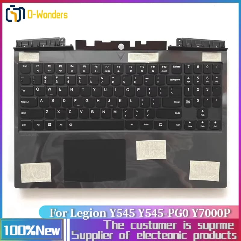 New Laptop Upper Case For Lenovo Legion Y545 Y545-PG0 Y7000P Y7000P-1060 C COVER With Keyboard US English 5CB0U42904