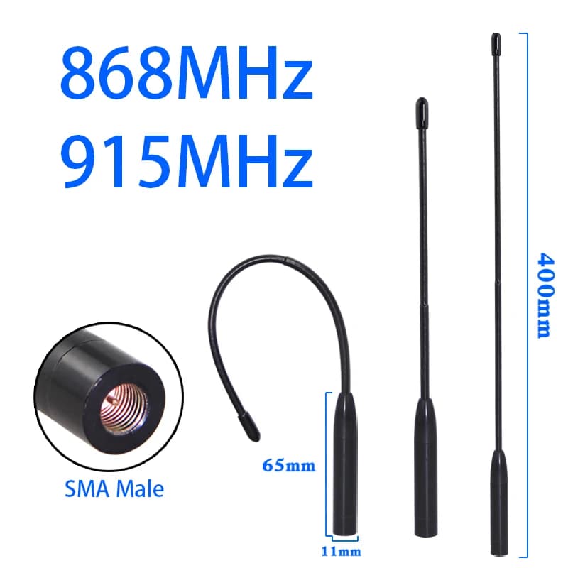 NB-iot 840/868MHz 900MHz 915MHz/902-928 Omni high-gain meter reading module Soft antenna UAV remote control SMA connector