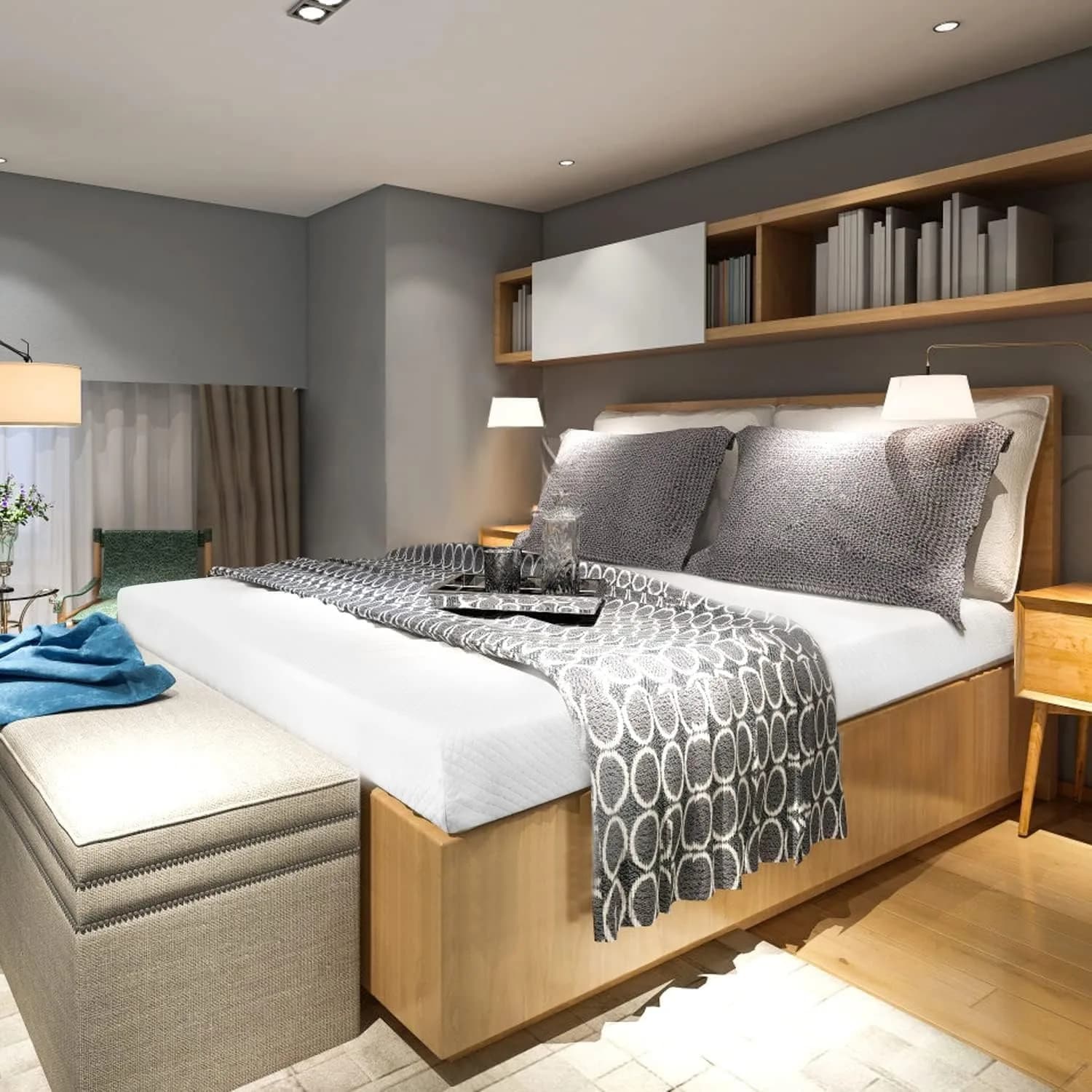 5 Inch Queen Gel Memory Foam Mattress Pressure Relieving, Cooling Gel Foam, CertiPUR-US Certified, Bed-in-a-Box, White