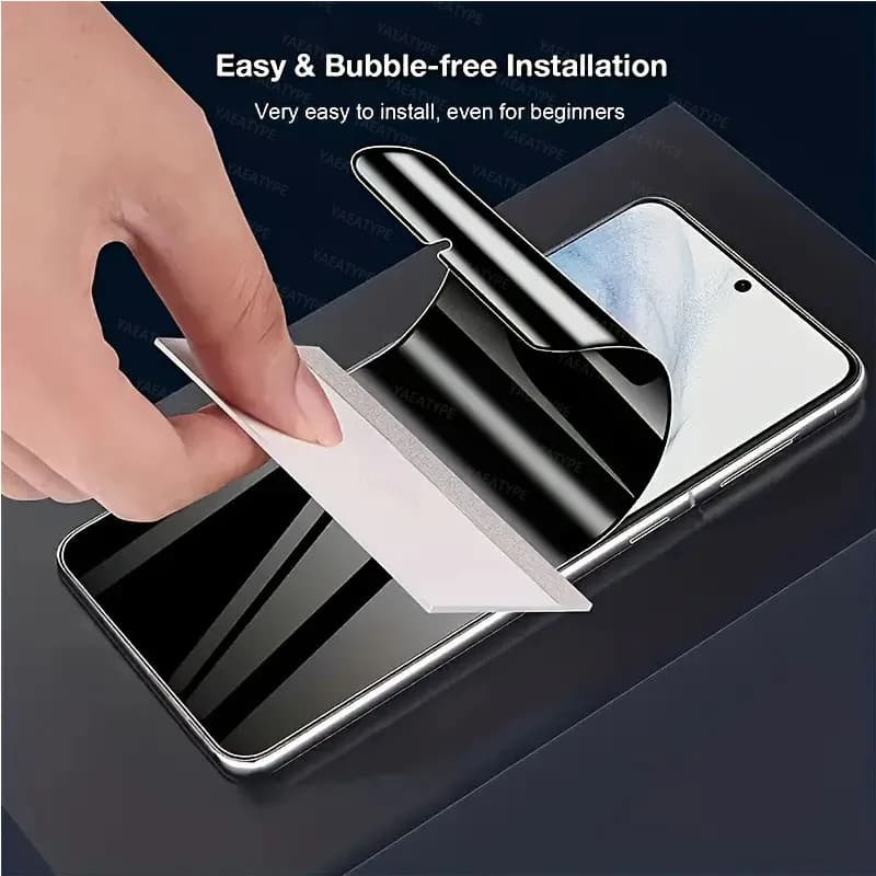 Privacy Hydrogel Film Screen Protector For VIVO X100 Y100 X90 X80 X70 X70T X60T 60 X50 PRO PLUS