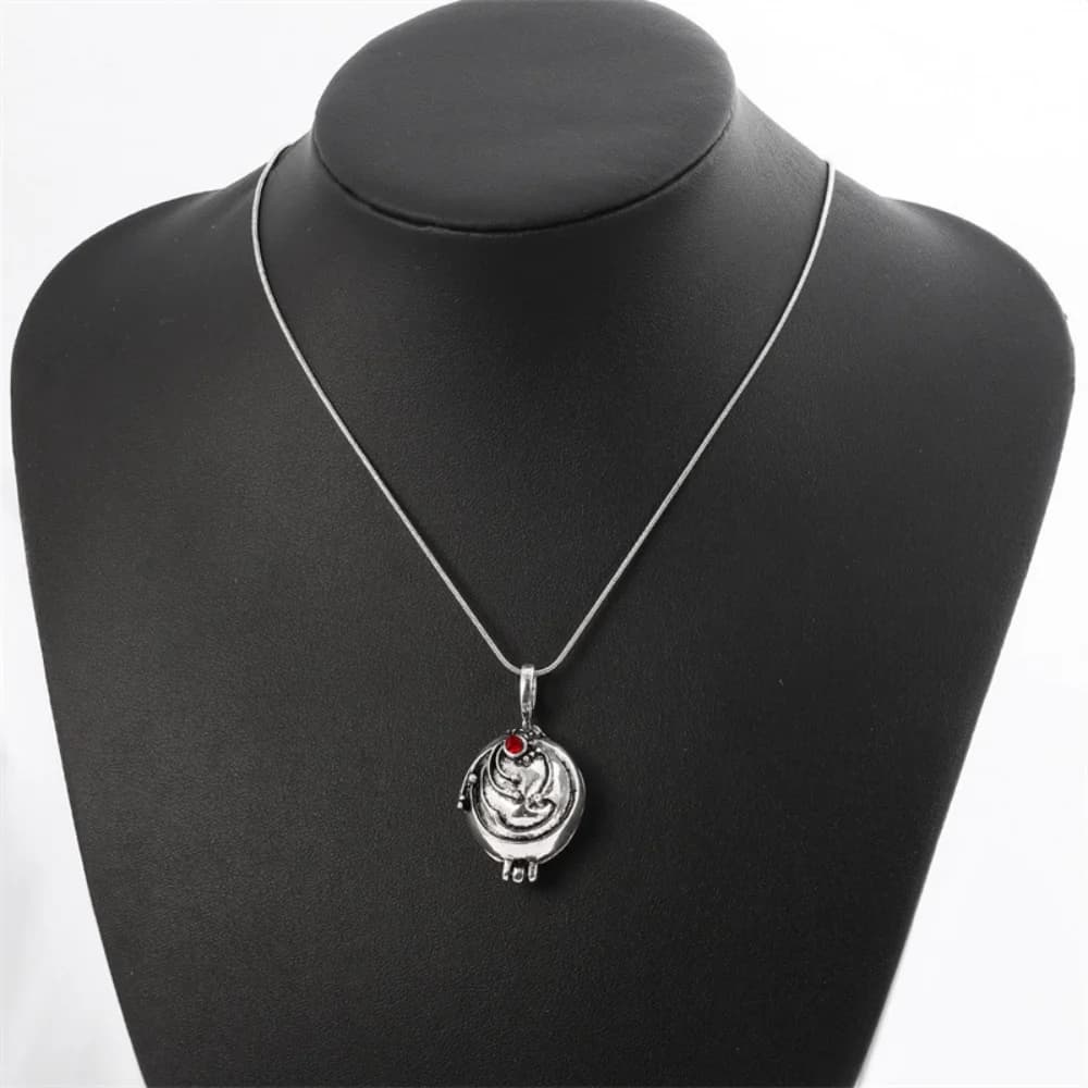 The Vampire Diaries Necklace Elena Gilbert Fashion Vervain Verbena Pendant Photo Locket Jewelry Men Women Christmas Party Gifts