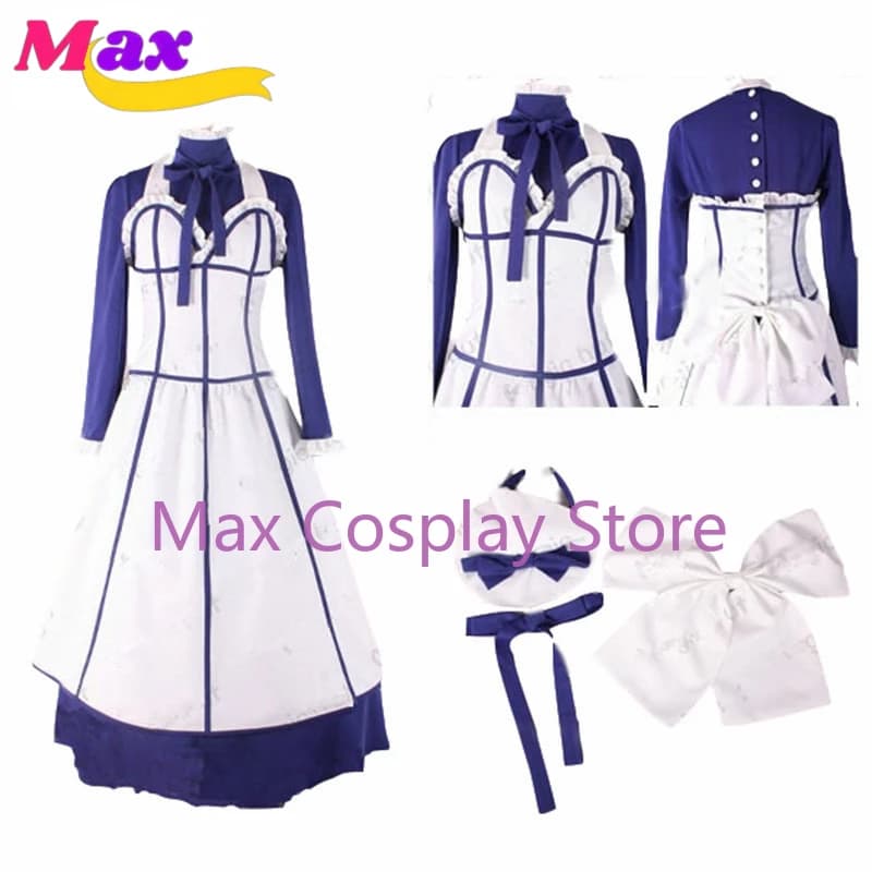 Anime Black Butler Season 2 Hannah Annafellows Cosplay Costume Custom Made Any Size
