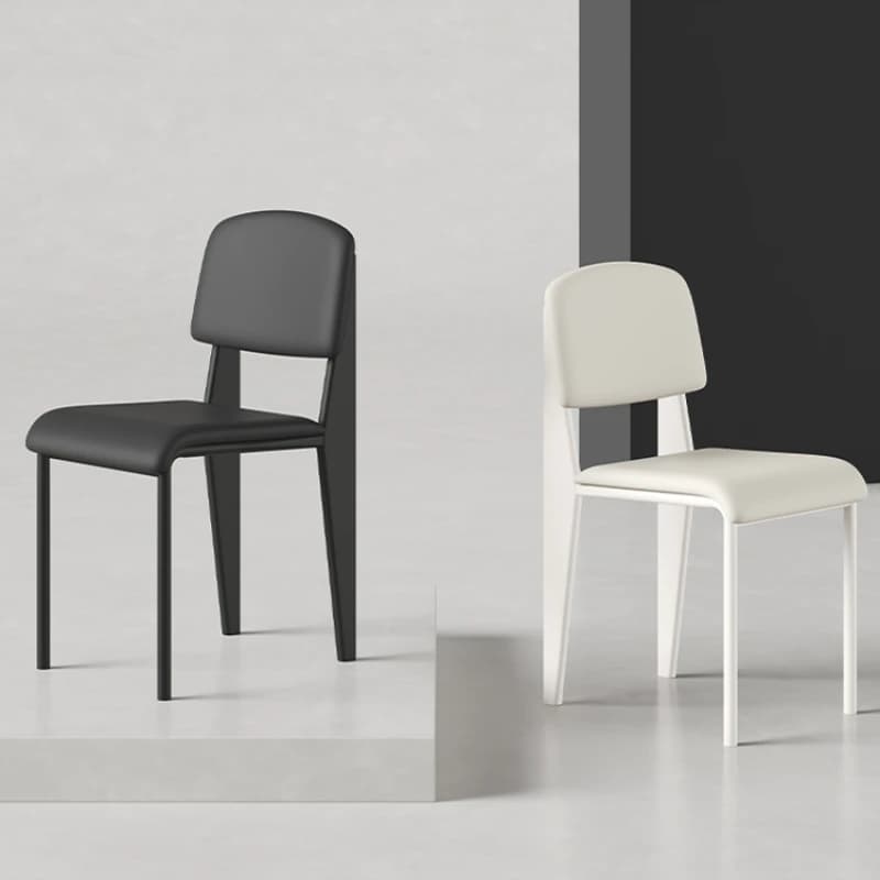 Leather Comfortable Dining Chairs Nordic Indoor Luxury Studying Dining Benches Working Bedroom Silla Comedor House Furniture