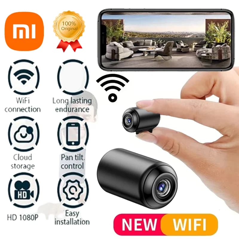 Xiaomi Mini WiFi Camera Remote Monitor Motion Detection 1080P HD Security Wireless Surveillance Night Vision Portable Camcorder