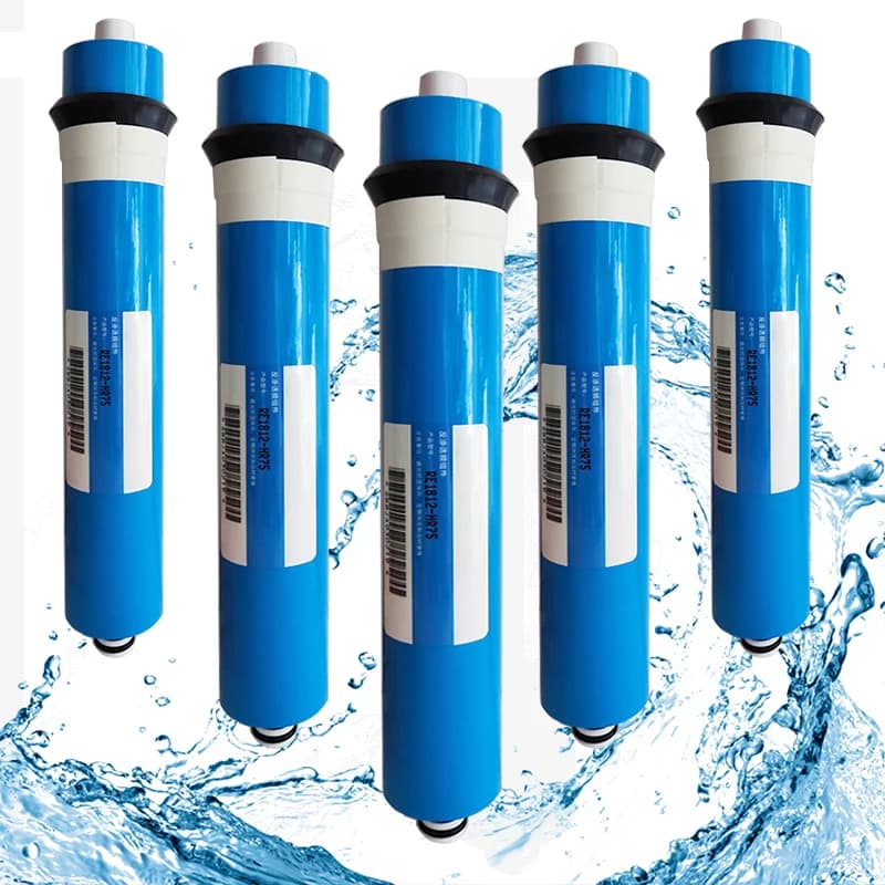 Home Kitchen Reverse Osmosis RO Membrane Replacement Water System Filter Purifier Water Drinking Treatment 75/100/150/200GPD