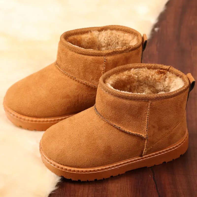 Keep Warm Children Winter Shoes Boys Girls Snow Boots Kids Slip On Snow Shoes Warm Cotton-Padded Shoes Kids Sneakers CSH1217