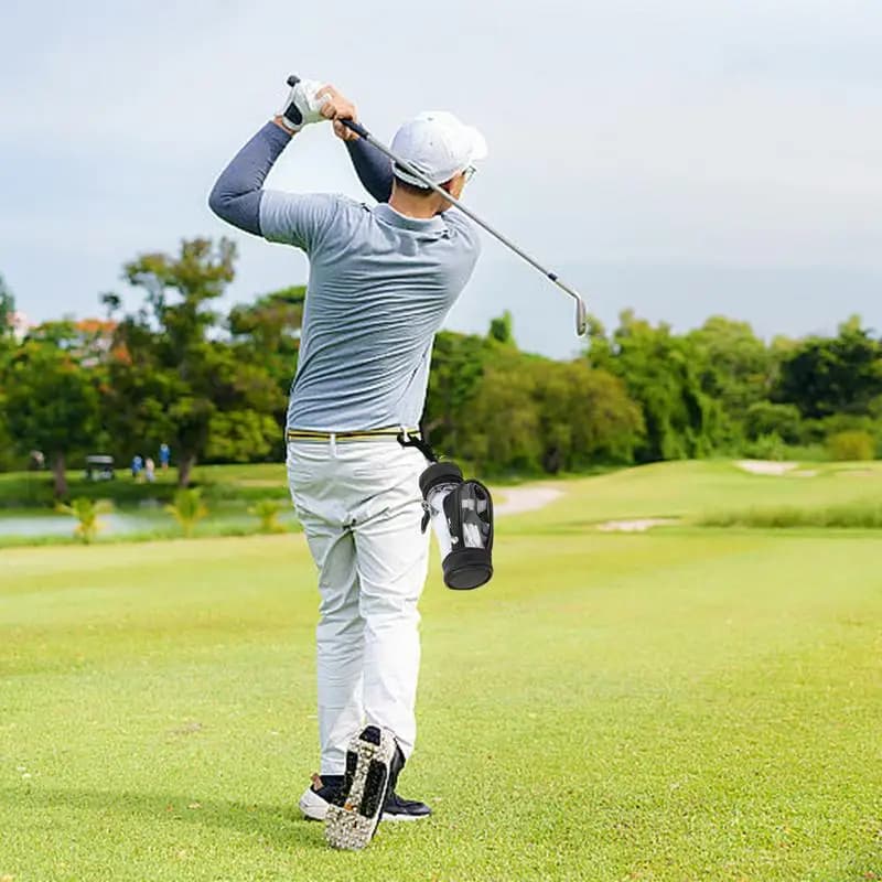 Golf Ball Storage Golf Tee Bag Pouch Lightweight Golf Ball Pouch Portable Golf Accessory Bag Outdoor Sport Supplies For Tees