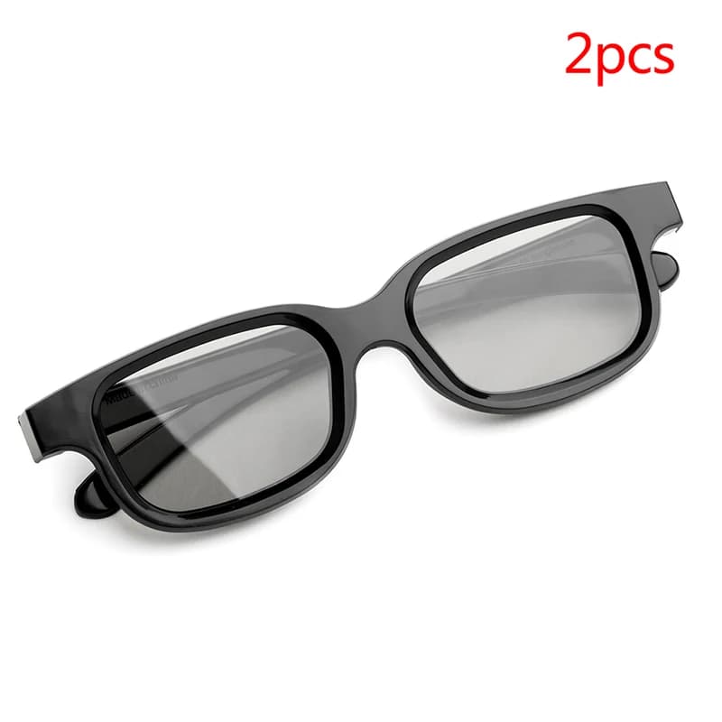 2Pcs/Lot VQ163R Polarized Passive 3D Glasses for 3D TV Real 3D Cinemas  Wholesale Price Dropshipping