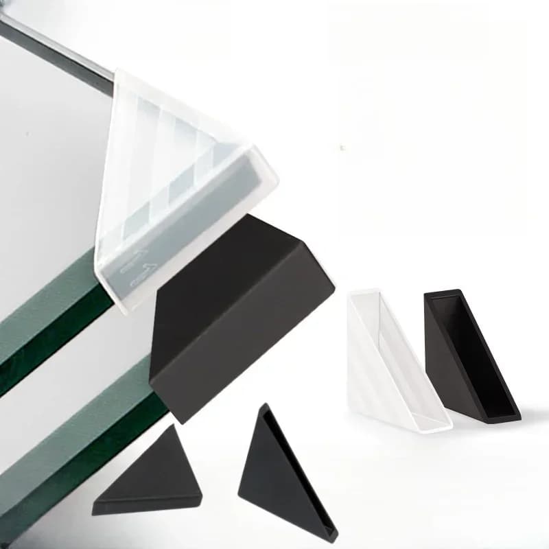 4pcs Safety table corner protector cover edge guard Tempered glass Furniture board Picture frame Anti Collision Angle Protection