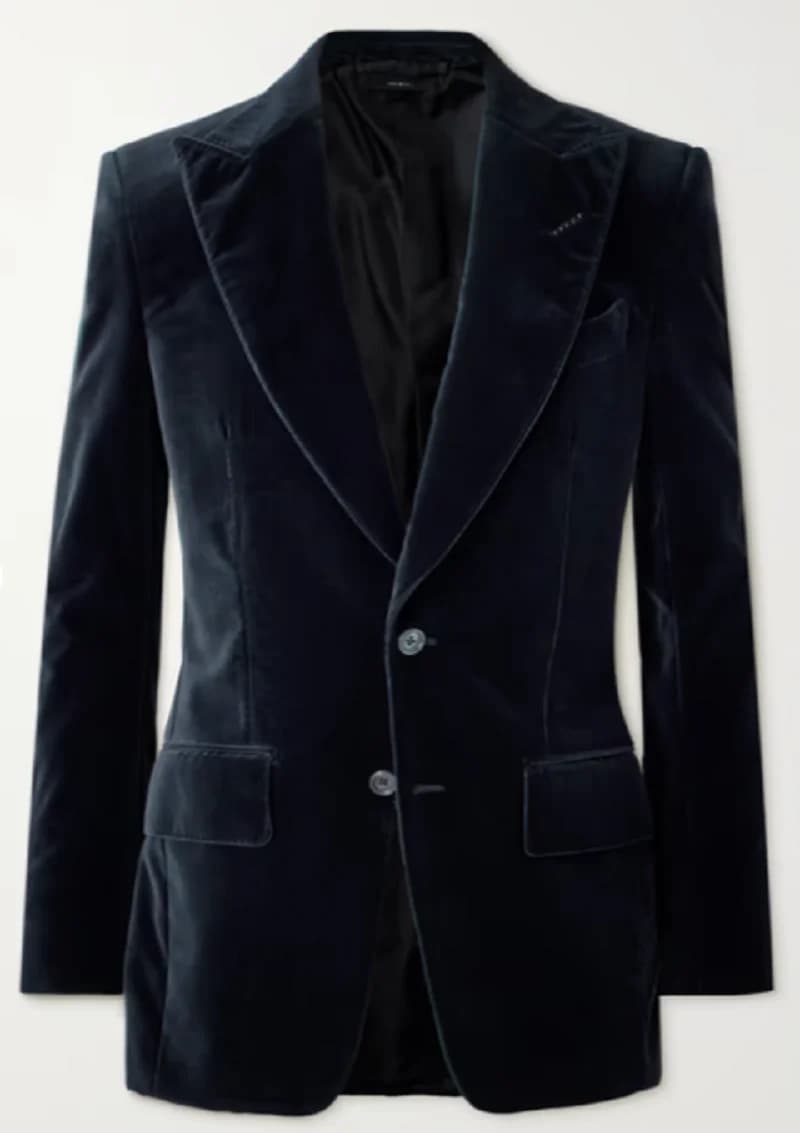 Blazers for Men Slim-fit Cotton Velvet Jacket Single-breasted Elegant Man Suit Jackets High Quality Luxury Men's Suit Male Suits