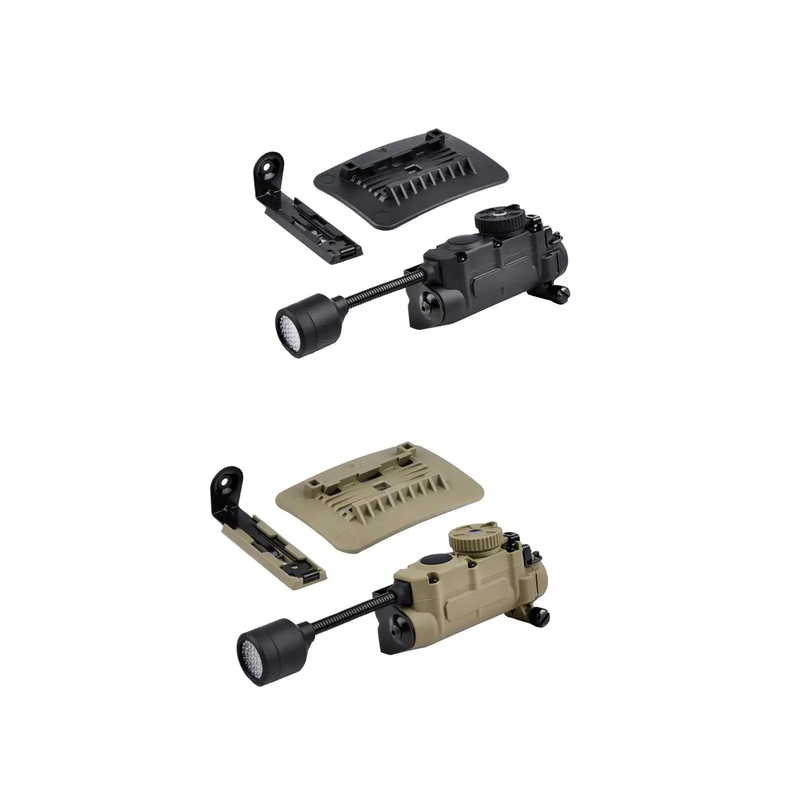 Helmet Flashlight Sturdy Color Changing Auxiliary Lighting Tool Versatile Outdoor Accessories Helmet Light Head Lamp Head Torch